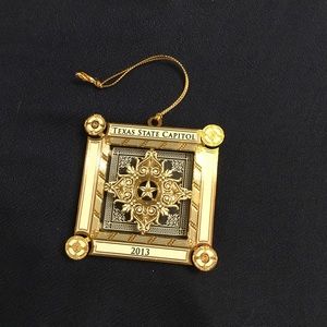 Texas State Capital Ornament 2013
